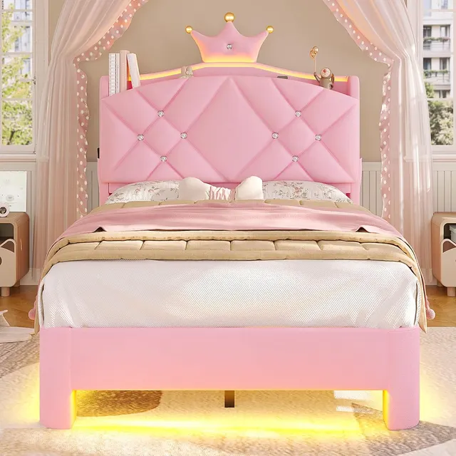 MSmask Princess Crown Bed
