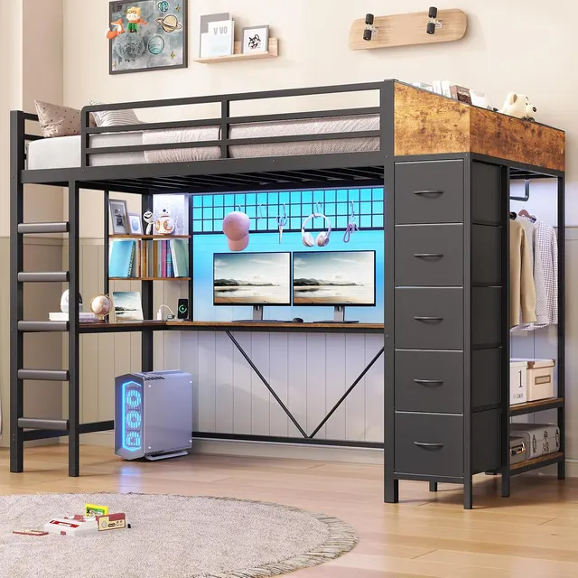 MSmask Loft Beds